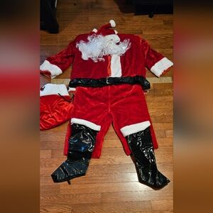 EUC SANTA CLAUSE FULL SUIT